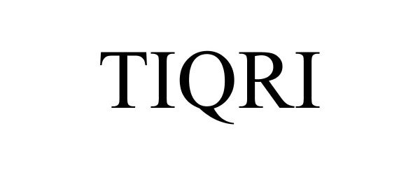 Trademark Logo TIQRI