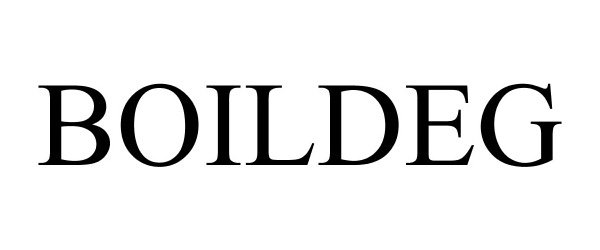 Trademark Logo BOILDEG