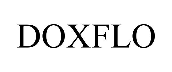 Trademark Logo DOXFLO