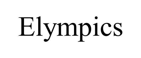 Trademark Logo ELYMPICS