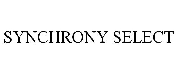 Trademark Logo SYNCHRONY SELECT