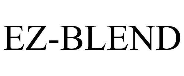 Trademark Logo EZ-BLEND