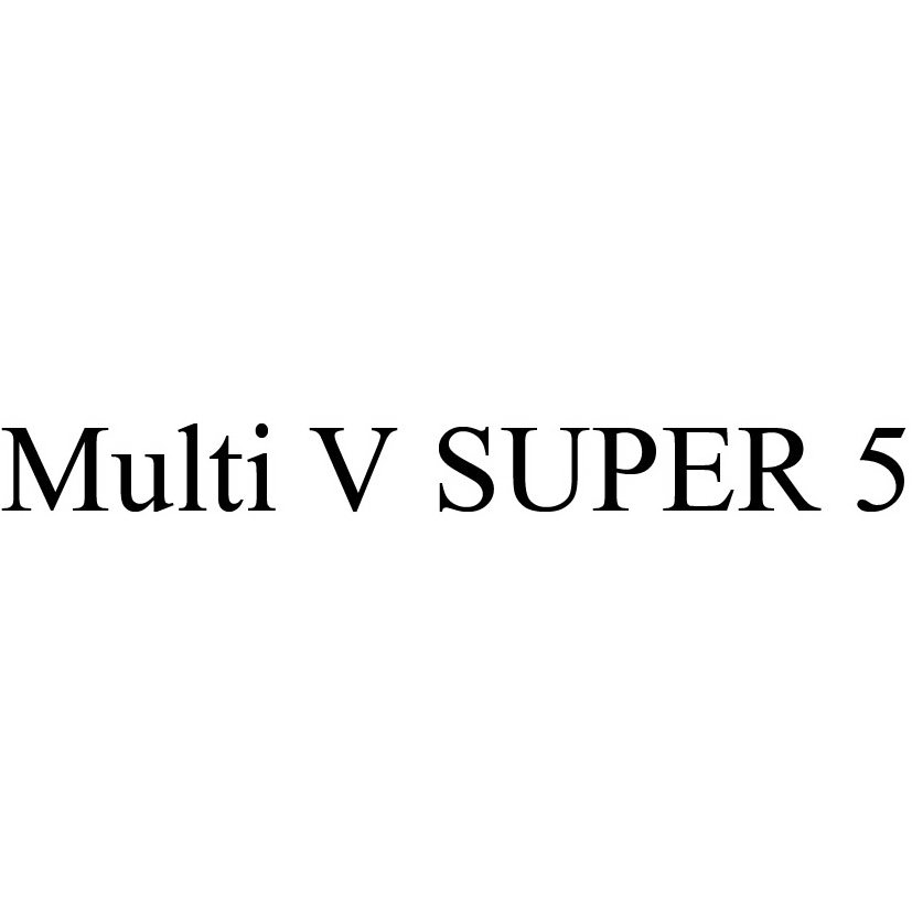 Trademark Logo MULTI V SUPER 5