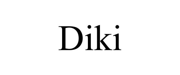 Trademark Logo DIKI