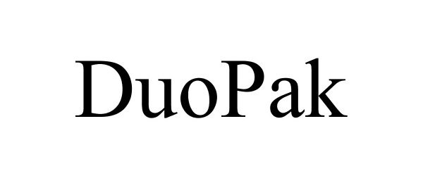 Trademark Logo DUOPAK
