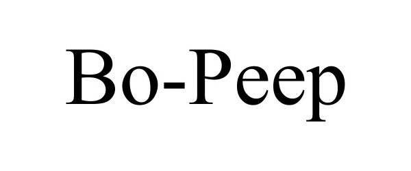Trademark Logo BO-PEEP