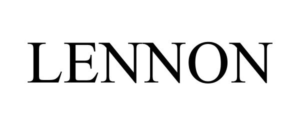 Trademark Logo LENNON