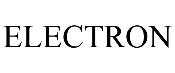 Trademark Logo ELECTRON