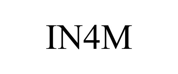 Trademark Logo IN4M