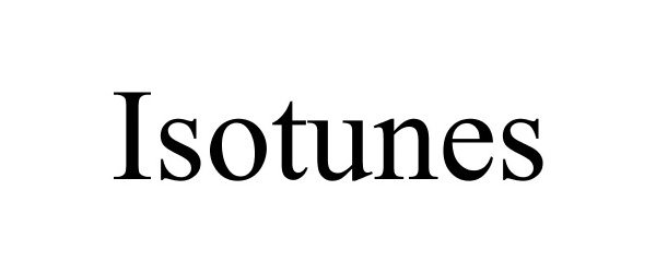 Trademark Logo ISOTUNES