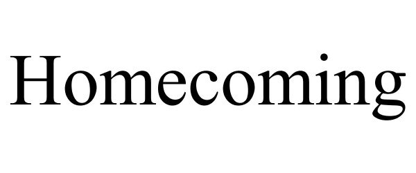 Trademark Logo HOMECOMING