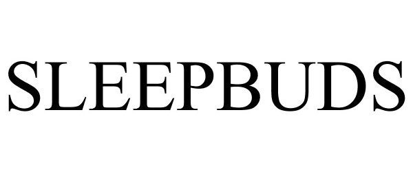 Trademark Logo SLEEPBUDS