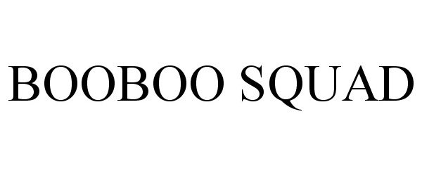 Trademark Logo BOOBOO SQUAD