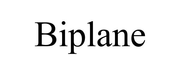 Trademark Logo BIPLANE