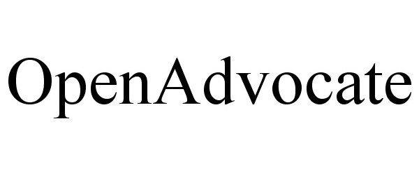 Trademark Logo OPENADVOCATE