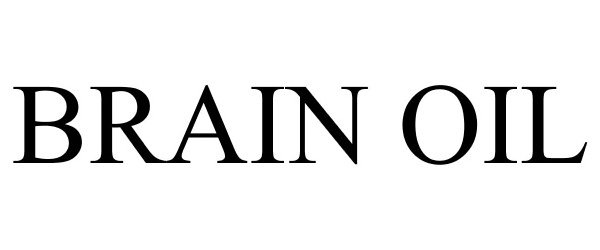 Trademark Logo BRAIN OIL