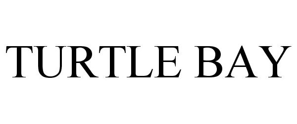 Trademark Logo TURTLE BAY