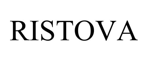 Trademark Logo RISTOVA