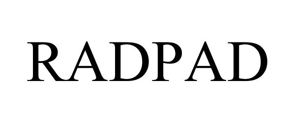 Trademark Logo RADPAD