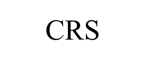 Trademark Logo CRS