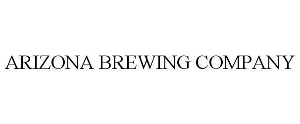 ARIZONA BREWING COMPANY