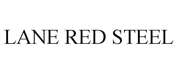  LANE RED STEEL