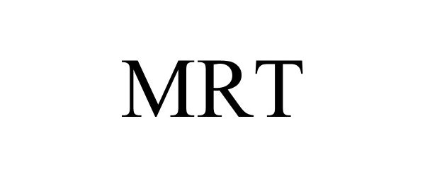 Trademark Logo MRT