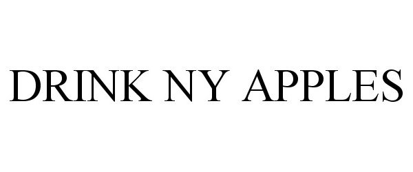 Trademark Logo DRINK NY APPLES