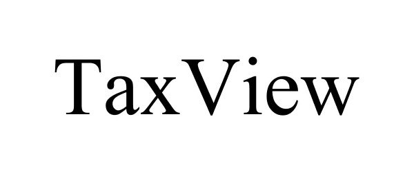 Trademark Logo TAXVIEW