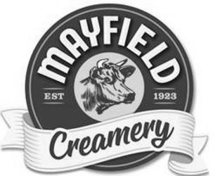 Trademark Logo MAYFIELD CREAMERY EST 1923