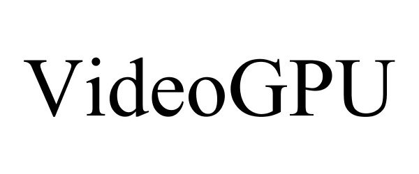 Trademark Logo VIDEOGPU