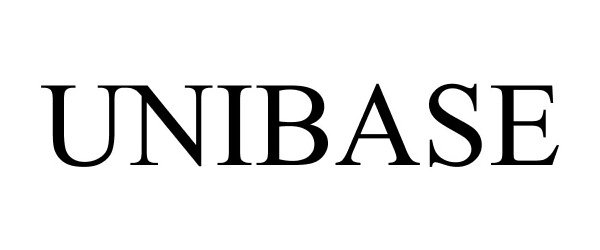 Trademark Logo UNIBASE
