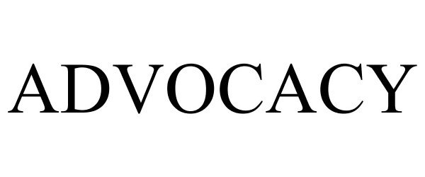 Trademark Logo ADVOCACY