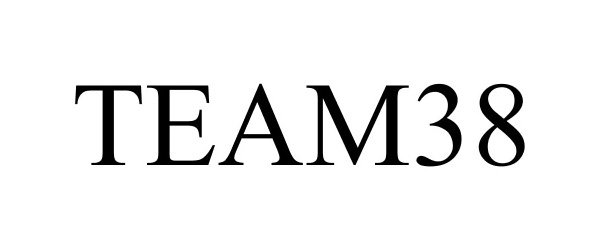 Trademark Logo TEAM38
