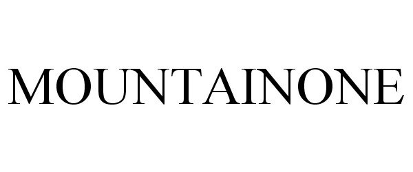 Trademark Logo MOUNTAINONE