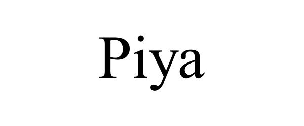 Trademark Logo PIYA