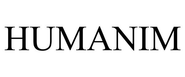 Trademark Logo HUMANIM