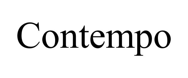 Trademark Logo CONTEMPO