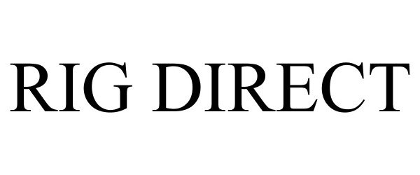 Trademark Logo RIG DIRECT