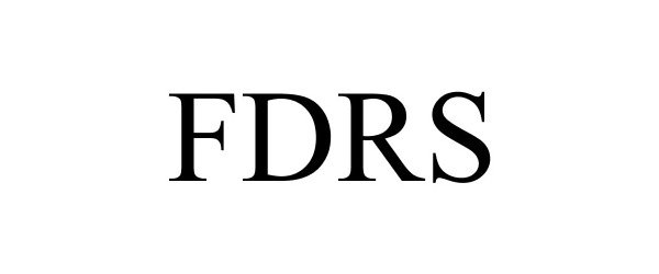 Trademark Logo FDRS