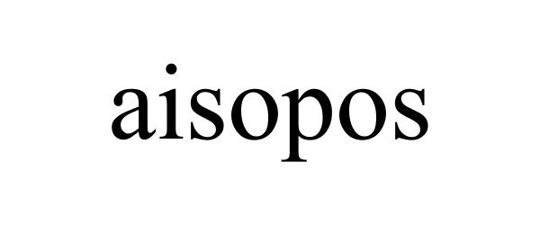 Trademark Logo AISOPOS