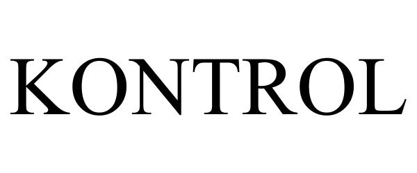 Trademark Logo KONTROL