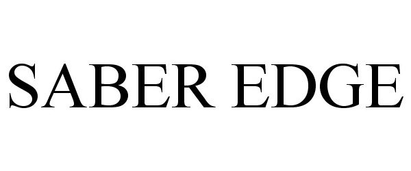 Trademark Logo SABER EDGE