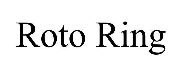 Trademark Logo ROTO RING