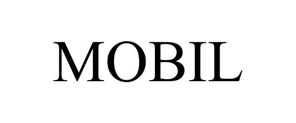 Trademark Logo MOBIL