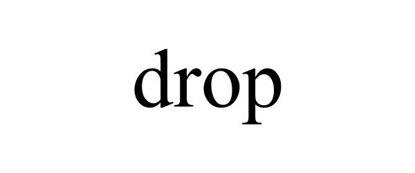 Trademark Logo DROP