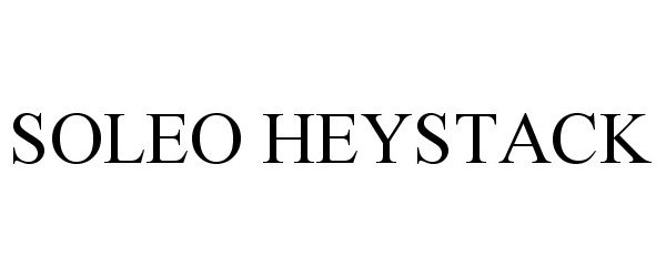  SOLEO HEYSTACK