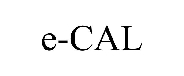 Trademark Logo E-CAL