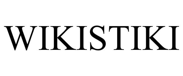 Trademark Logo WIKISTIKI
