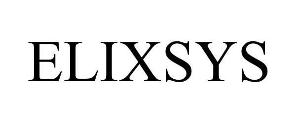 Trademark Logo ELIXSYS
